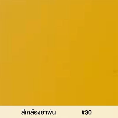 สีผ้าร่มสนาม สีเหลืองอำพัน