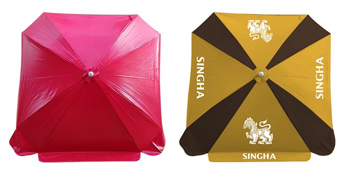 ร่มสนามทรง8เหลี่ยม