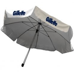ร่มสนาม โลโก้Gillete