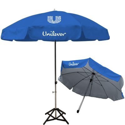 ผลิตร่มสนาม สีน้ำเงิน