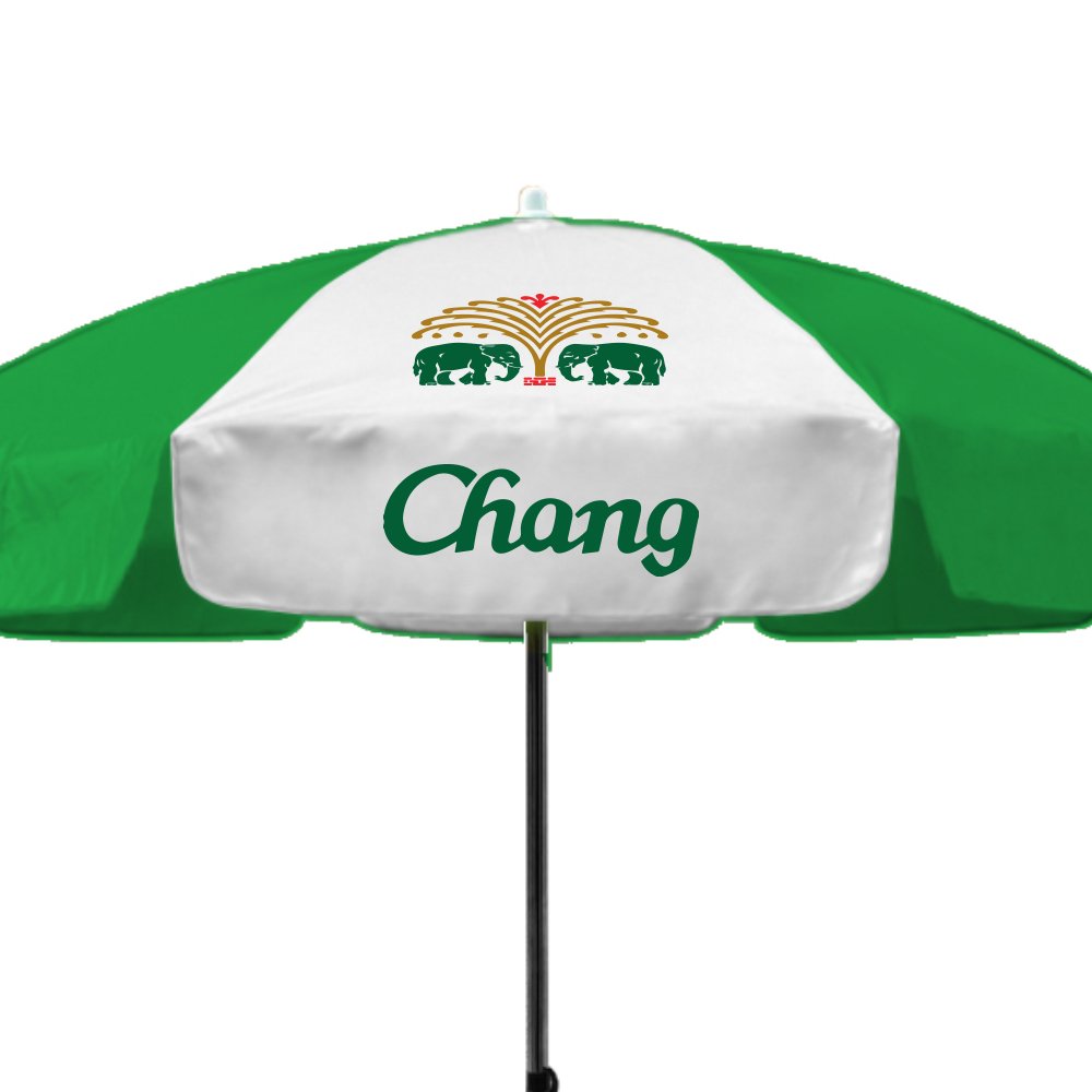 สกรีนร่ม โลโก้เบียร์ช้าง สกรีนร่ม โลโก้เบียร์ช้าง