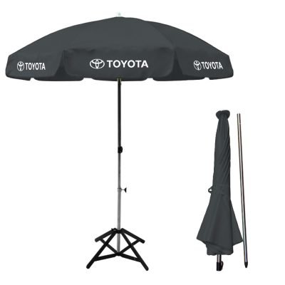 ร่มสนามสีดำ งานtoyota
