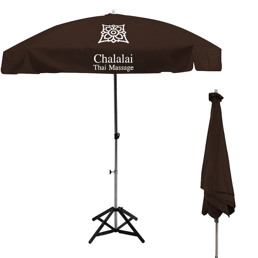 ทำร่มสนาม สีน้ำตาล ทำร่มสนาม สีน้ำตาล