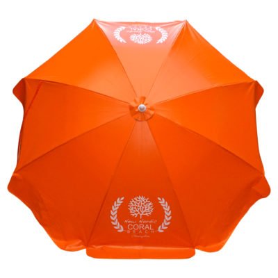 ร่มสนาม สีส้ม 45นิ้ว