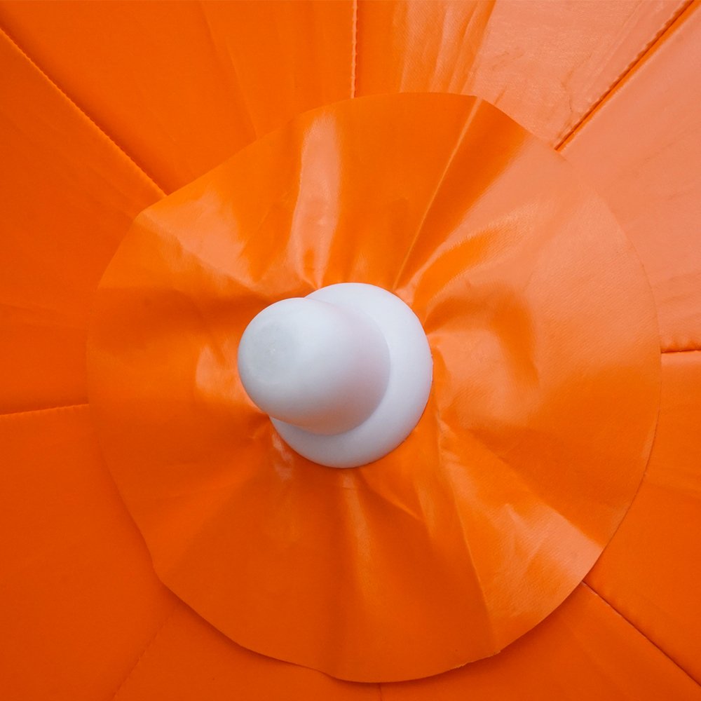 ร่มสนาม กลม 8ช่อง 45นิ้ว งานCORALBEACH 6 ร่มสนาม สีส้ม 45นิ้ว